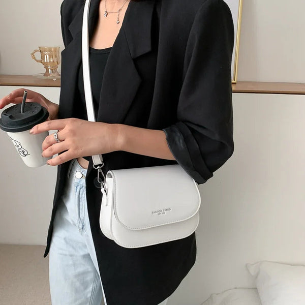 Trendy Leather Crossbody Bag