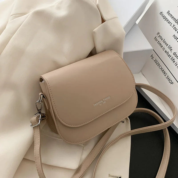 Trendy Leather Crossbody Bag