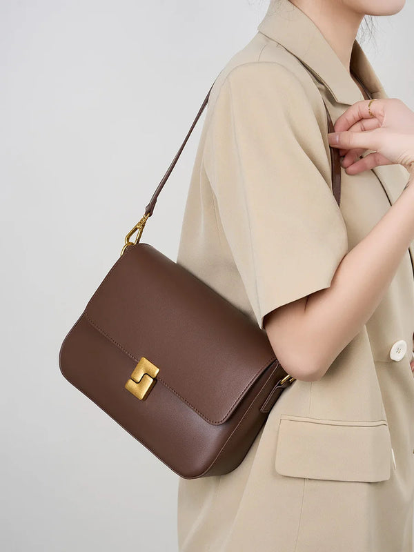 Chic Leather Shoulder Bag
