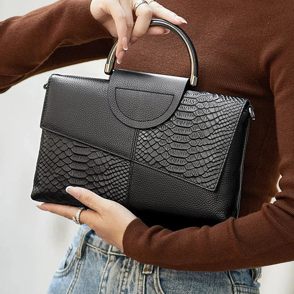 Elegant Alligator Crossbody Bag