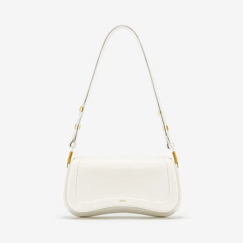 JW PEI Women's Fashion Adjustable Crossbody Shoulder Bag Retro Underarm Saddle Bag 