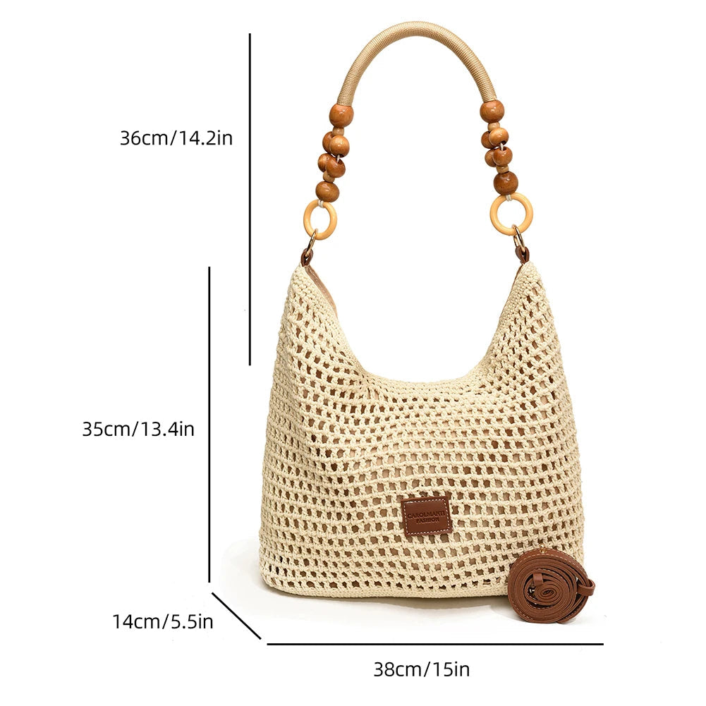 Veloria™ Crochet Cotton Tote 
