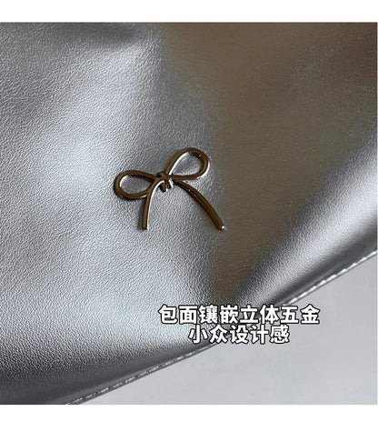 2024 Summer New Large Capacity Underarm Shoulder Bag Crossbody Bag Women's Fashion Backpack Comes with a Small Doll as a Gift 