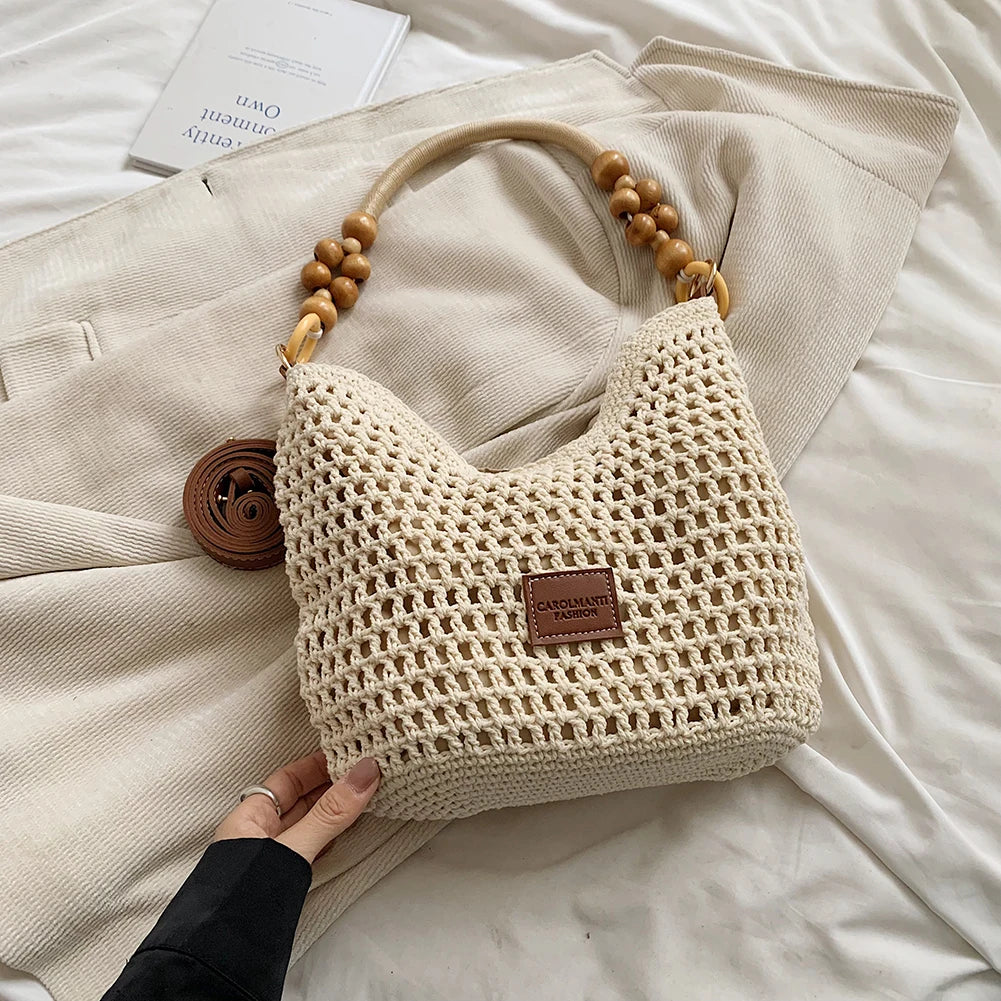 Veloria™ Crochet Cotton Tote 