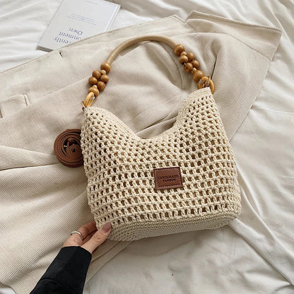 Veloria™ Crochet Cotton Tote 