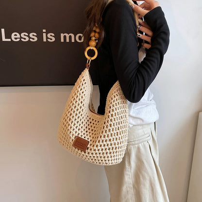Veloria™ Crochet Cotton Tote 