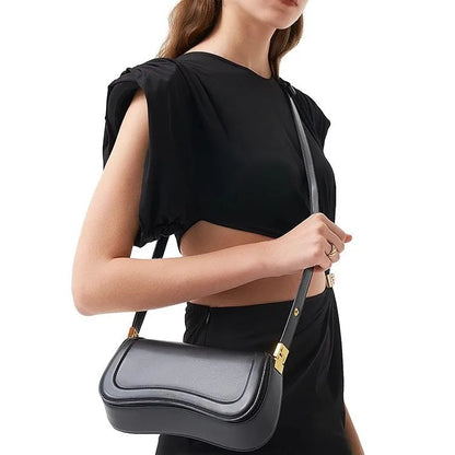 JW PEI Women's Fashion Adjustable Crossbody Shoulder Bag Retro Underarm Saddle Bag 