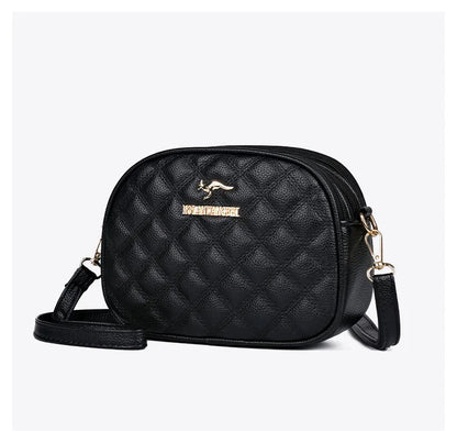Veloria™ Round PU Messenger Bag 