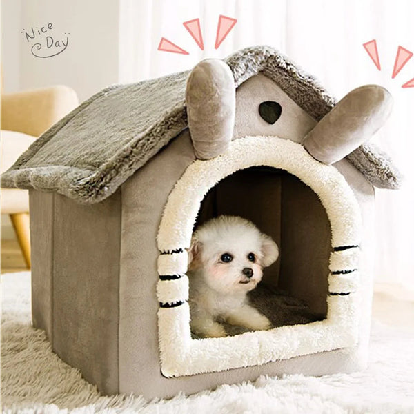 Pawsome™ Cozy Foldable Indoor Dog House 