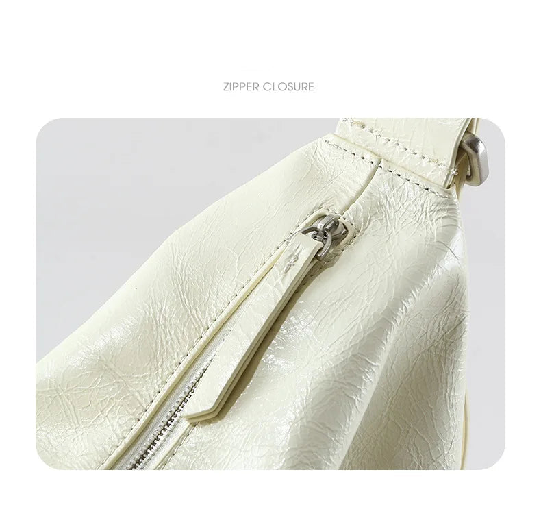Veloria™ Genuine Leather Shoulder Satchel 