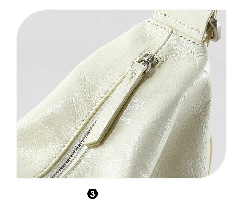 Veloria™ Genuine Leather Shoulder Satchel 
