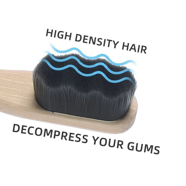 CozyNest™ Eco-Fresh Premium Bamboo Toothbrush 