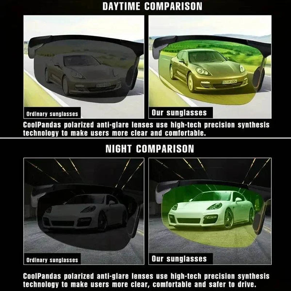 Night Vision Glasses XVision™ - Polarized, UV400 Protection