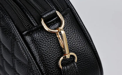 Veloria™ Round PU Messenger Bag 