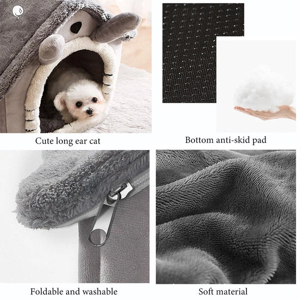 Pawsome™ Cozy Foldable Indoor Dog House 