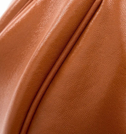 Motingsome Hobo Bag Woman Genuine Leather Handbag 2025 New Vegetable-tanned Cowhide Purses Large-capacity Niche Underarm Bags 