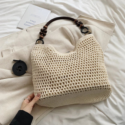Veloria™ Crochet Cotton Tote 