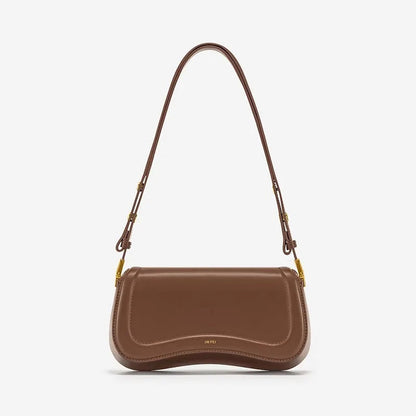 JW PEI Women's Fashion Adjustable Crossbody Shoulder Bag Retro Underarm Saddle Bag 
