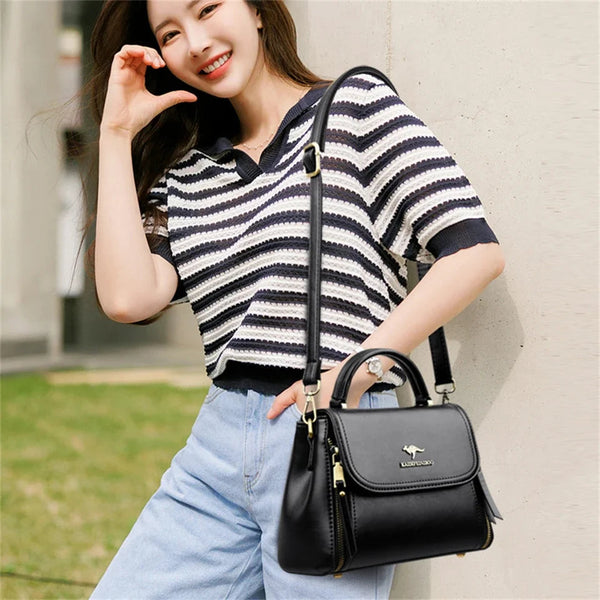 Chic Leather Shoulder Bag