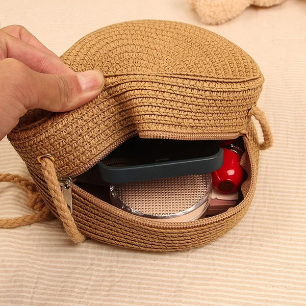 Chic Candy Color Crossbody Bag 