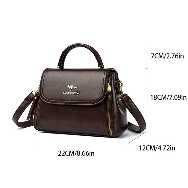 Chic Leather Shoulder Bag 